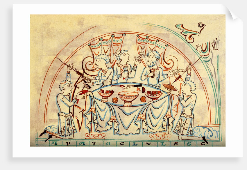 11th century banquet by Anonymous