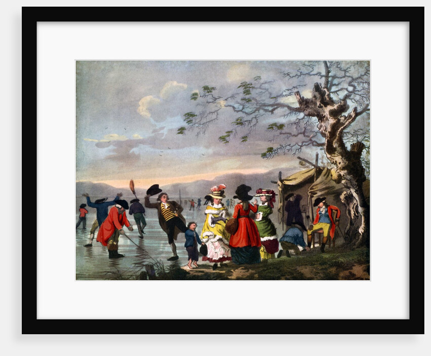 Winter Amusement: A View in Hyde Park from the Sluice at the East End by Anonymous