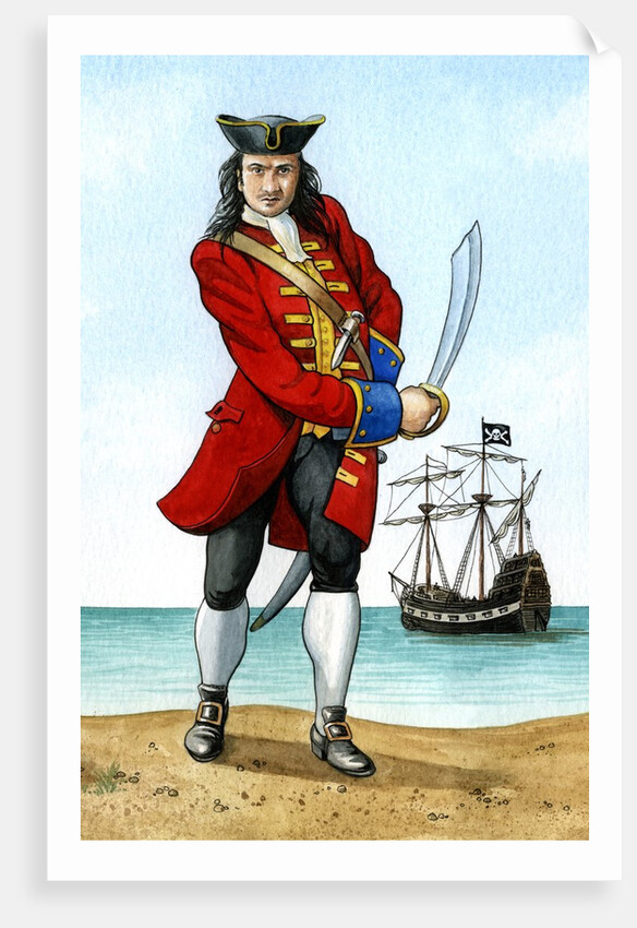 John "Calico Jack" Rackham by Anonymous