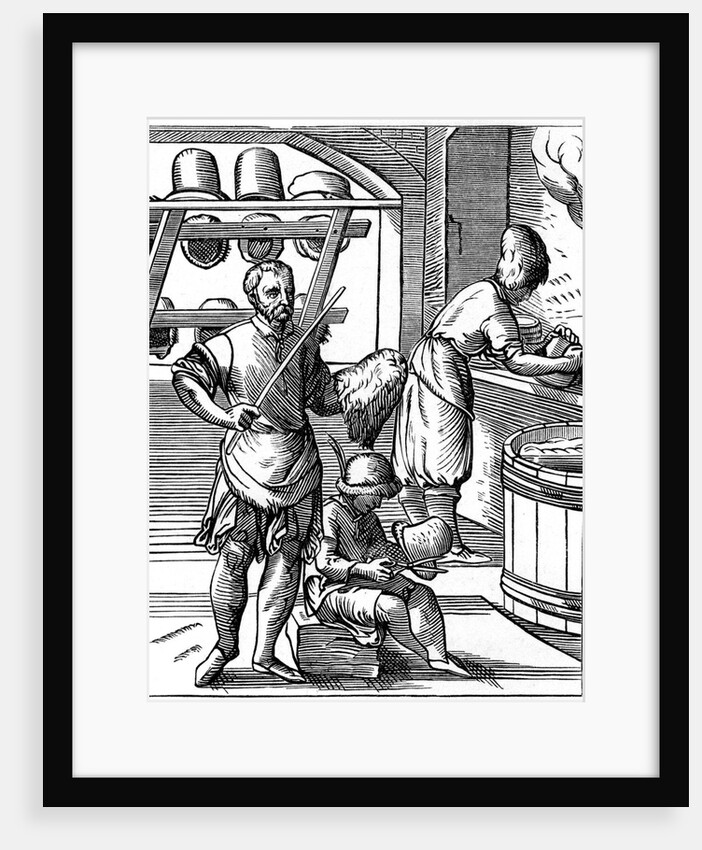 16th century hatter by Anonymous