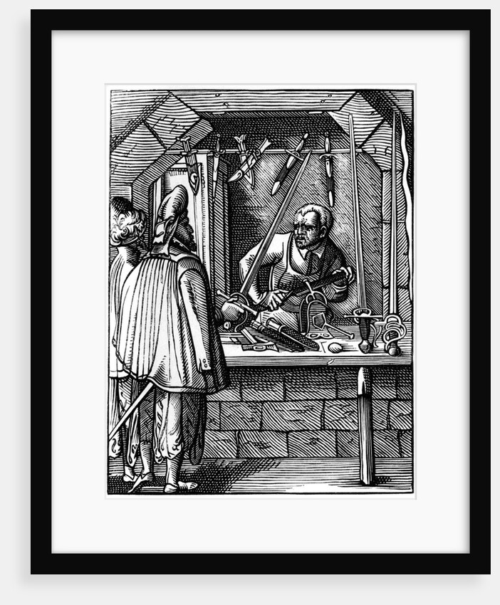 16th century sword maker by Anonymous