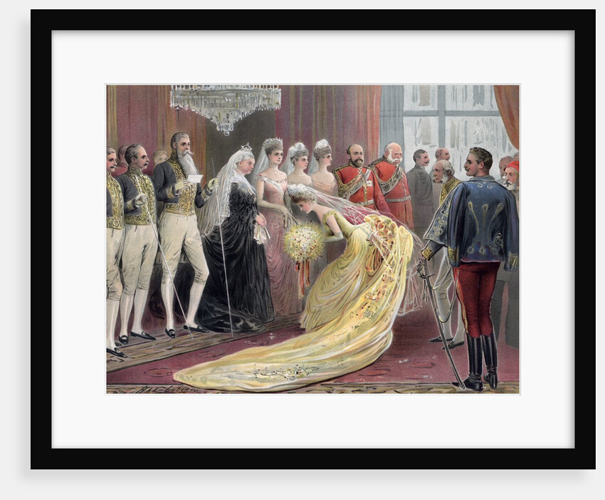 Queen Victoria in Jubilee Drawing Room by Anonymous