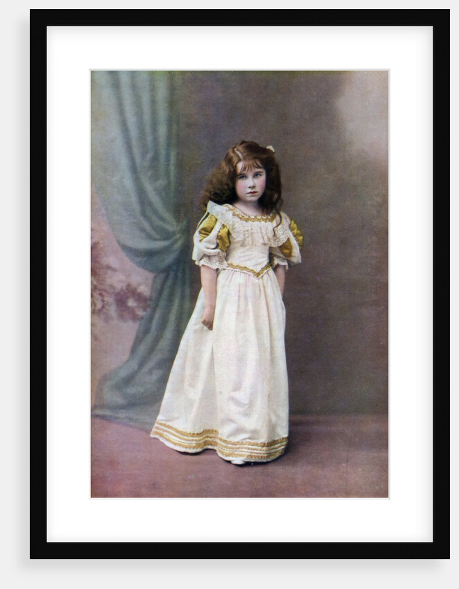 Lady Elizabeth Bowes-Lyon at age six by Anonymous