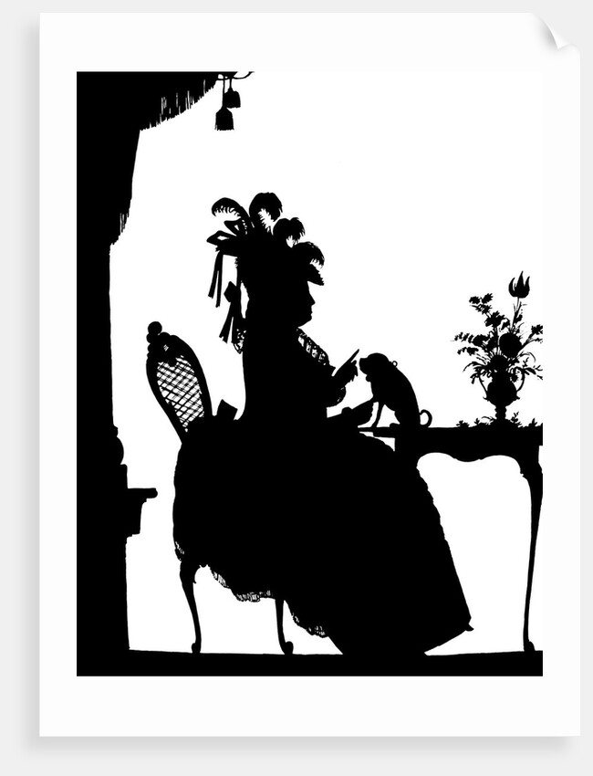 Queen Charlotte and Her Favorite Pug by Anonymous