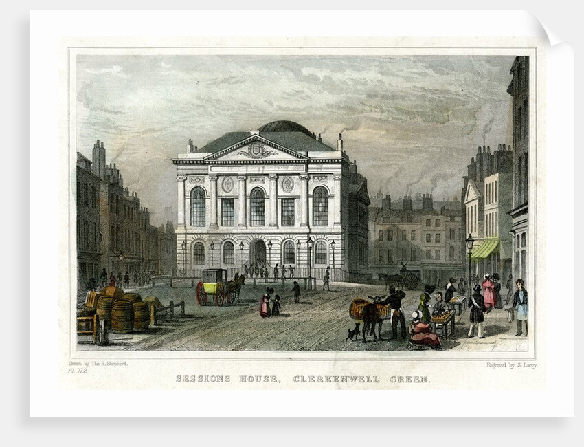 Sessions House and Clerkenwell Green by Anonymous