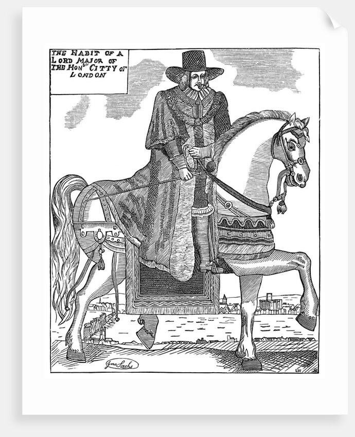 Sir Robert Tichborne, Mayor of London by Anonymous