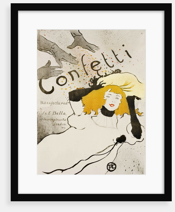Confetti by Henri de Toulouse-Lautrec