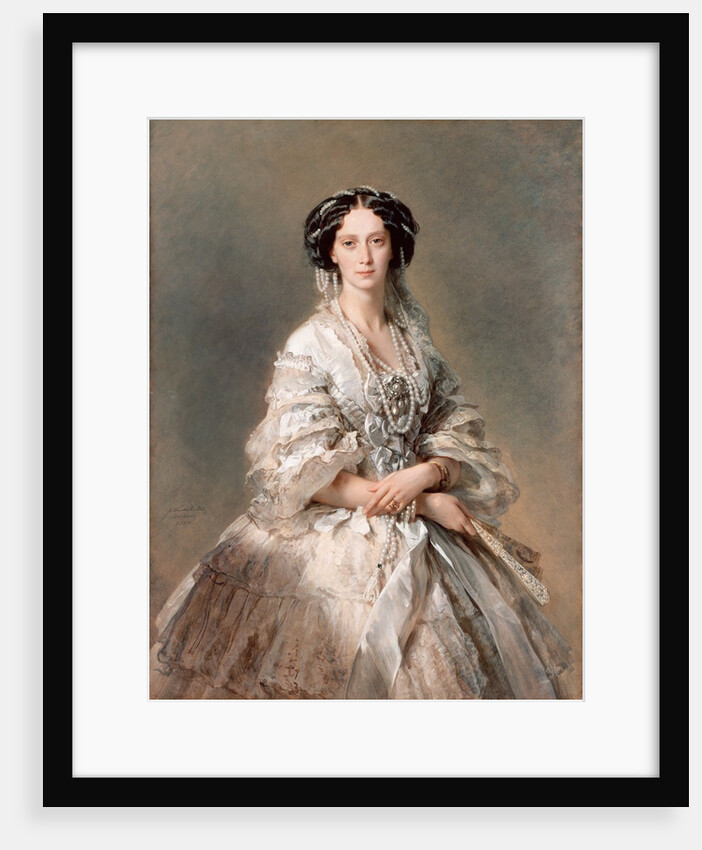 Portrait of Empress Maria Alexandrovna by Franz Xavier Winterhalter