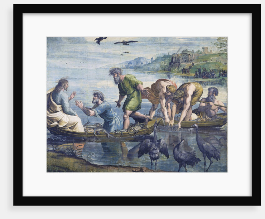 Cartoon for The Miraculous Draught of Fishes by Raphael and studio