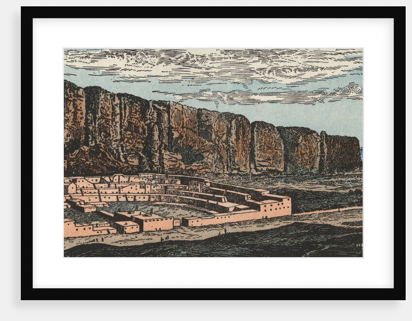 Pueblo Bonito in New Mexico by Anonymous