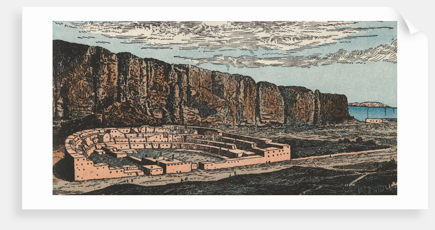 Pueblo Bonito in New Mexico by Anonymous