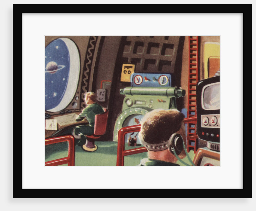Space command station by Anonymous