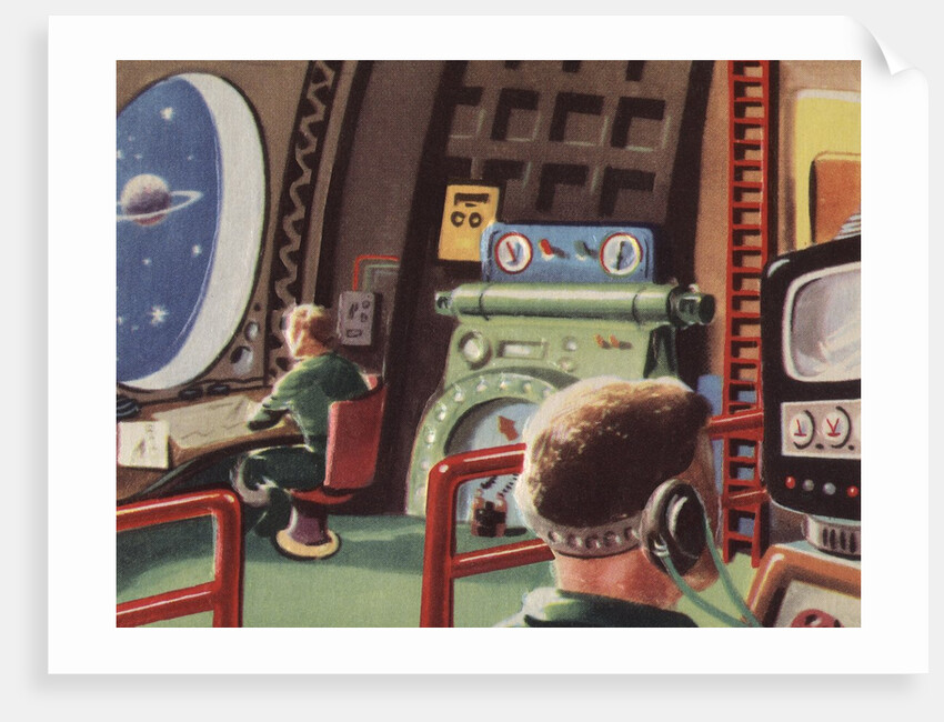 Space command station by Anonymous