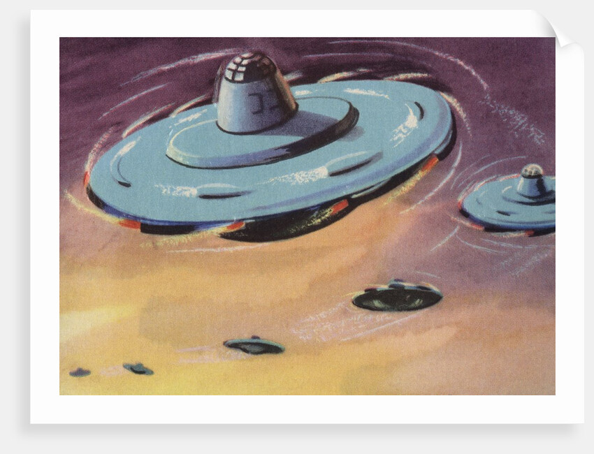 Flying Saucers by Anonymous