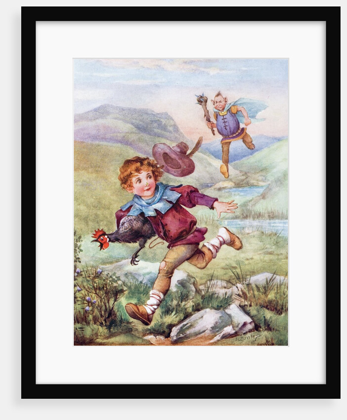 Jack and the Beanstalk illustration by Anonymous