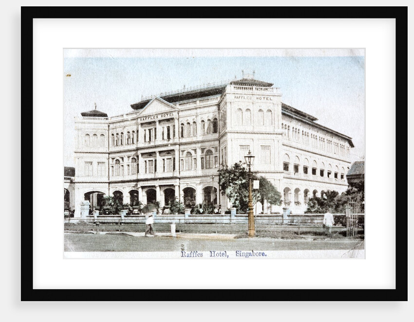 The Raffles Hotel in Singapore by Anonymous