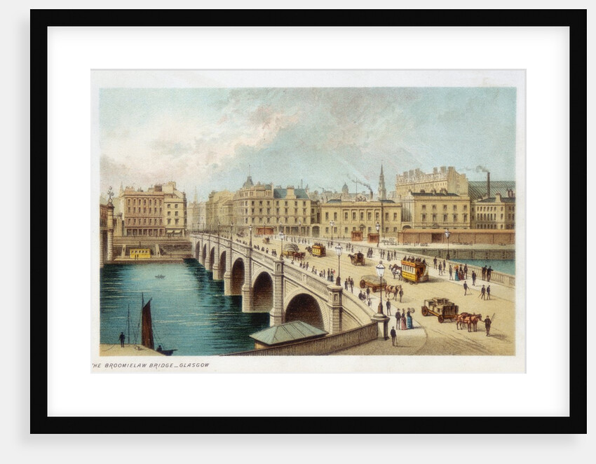 Bridge in Glasgow by Anonymous