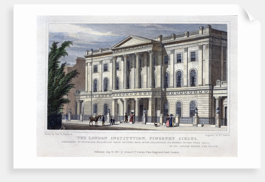 The London Institution by Anonymous