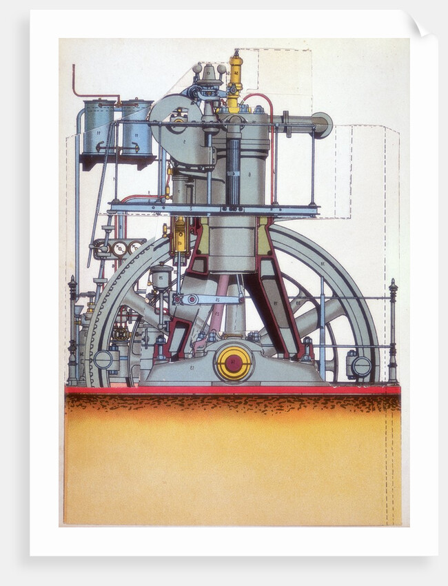 Diesel engine by Anonymous