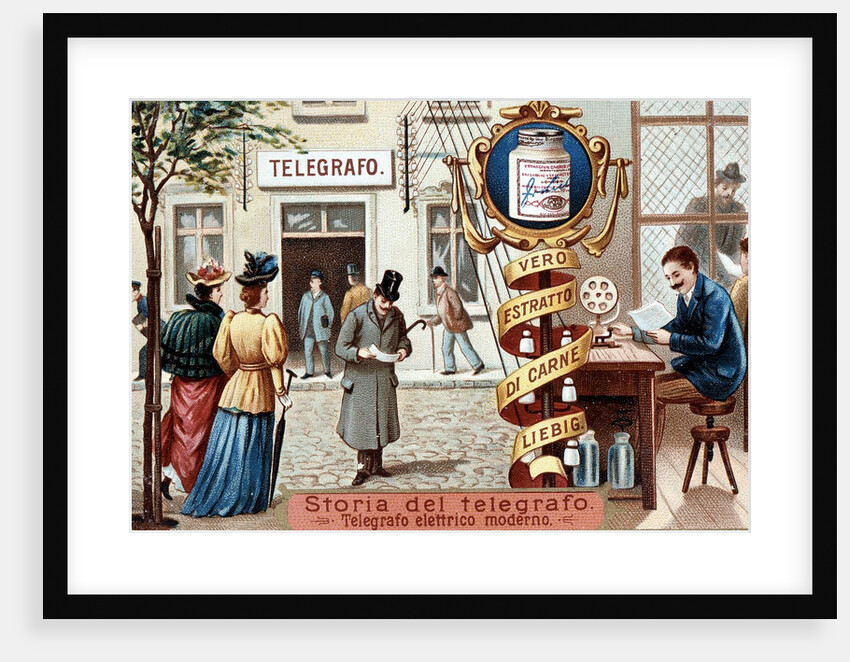Telegraph office by Anonymous