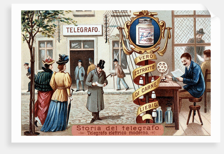 Telegraph office by Anonymous