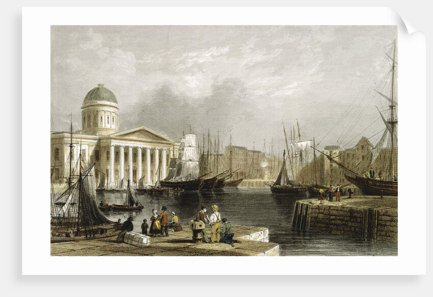 Canning Dock in Liverpool by Anonymous