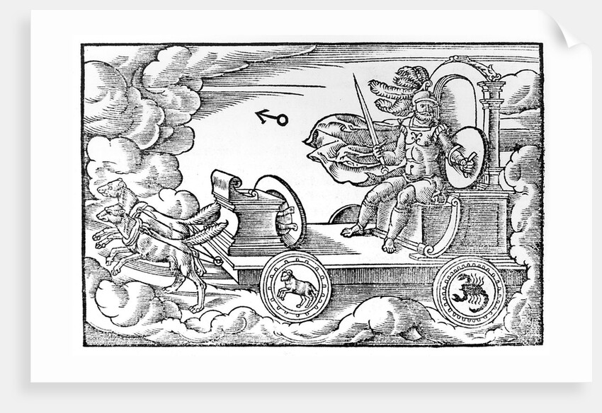 Mars, Roman god of war by Anonymous