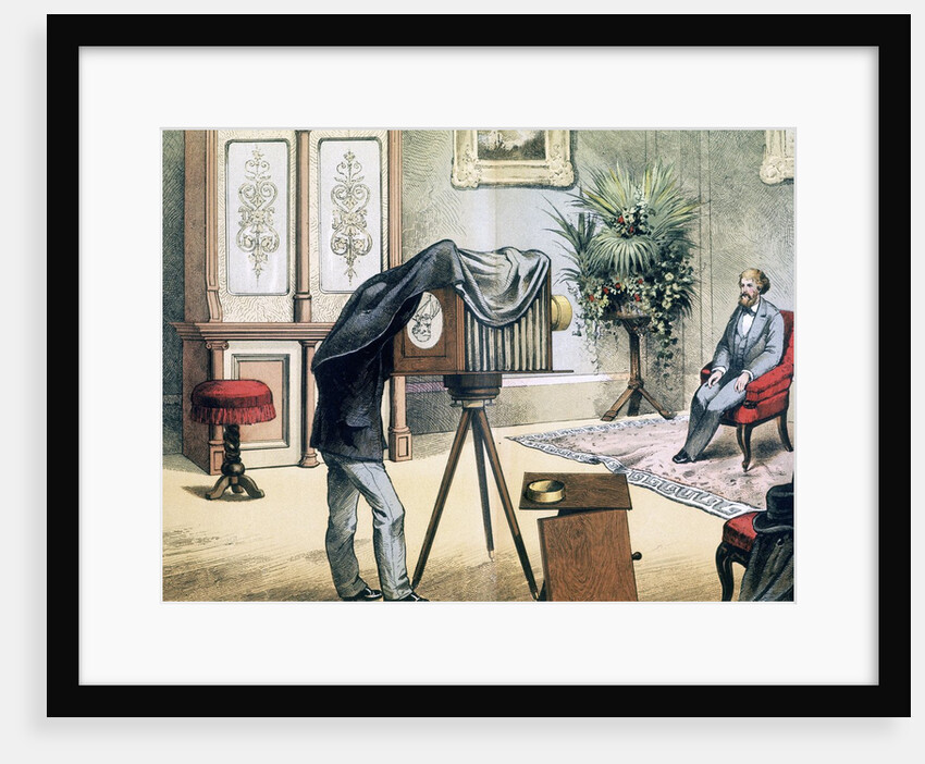 Portrait photographer's studio by Anonymous