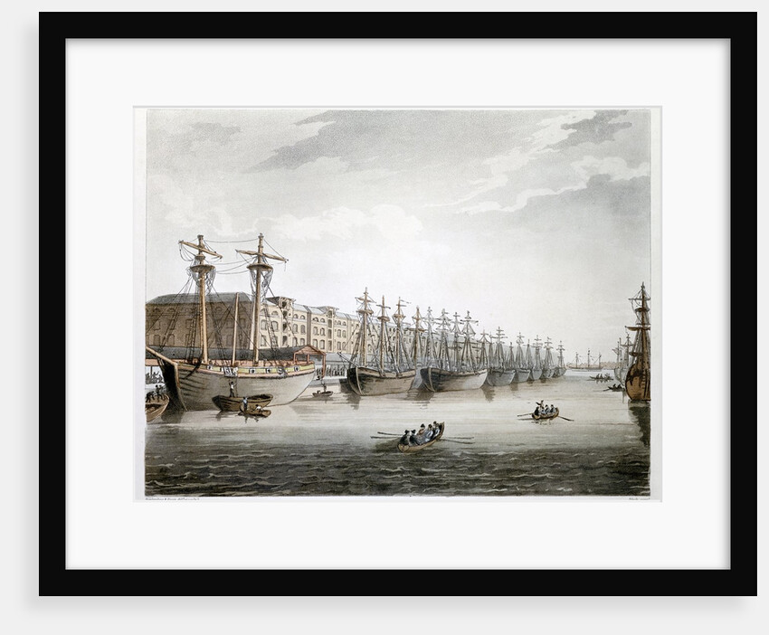 West India Docks by Anonymous
