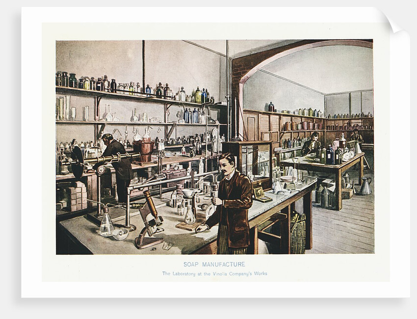 Soap manufacturing by Anonymous