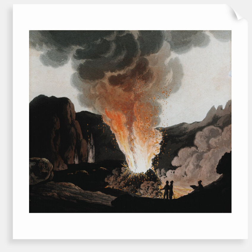 Eruption of Vesuvius by Anonymous