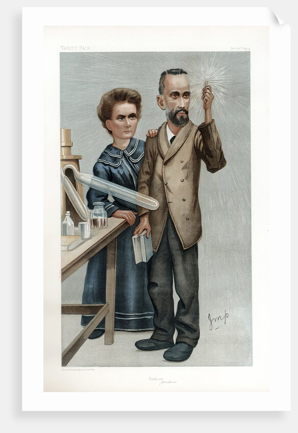Pierre and Marie Curie by Anonymous