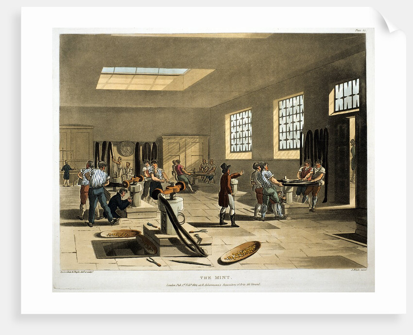 Interior of Mint in London by Anonymous