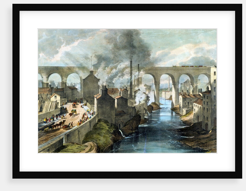 Stockport viaduct in Greater Manchester by Anonymous