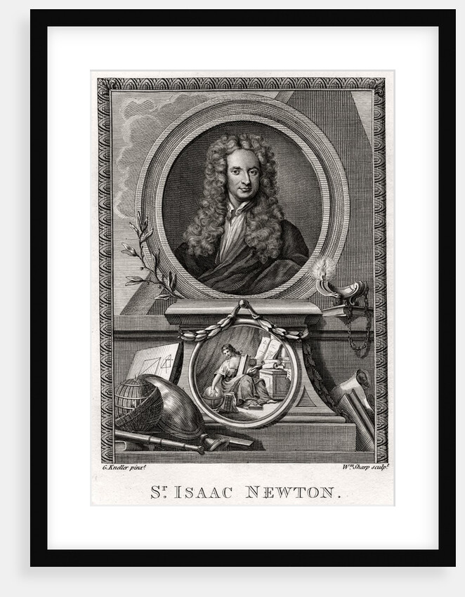 Sir Isaac Newton by Anonymous