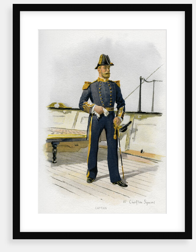 Royal Navy Captain by Anonymous
