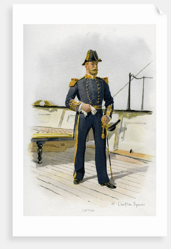 Royal Navy Captain by Anonymous