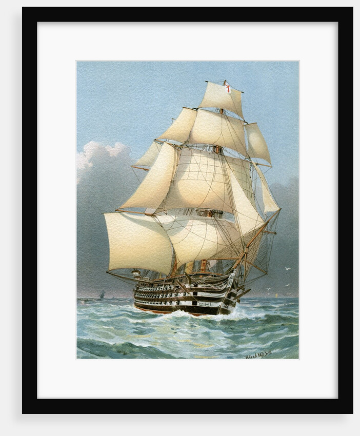 HMS 'Victoria' by Anonymous