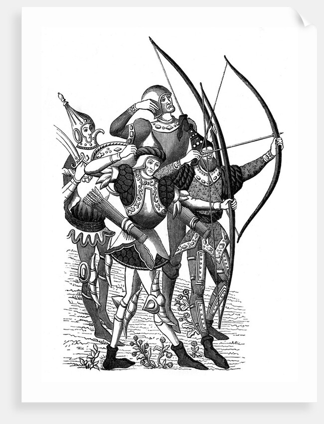 Frankish archers by Anonymous