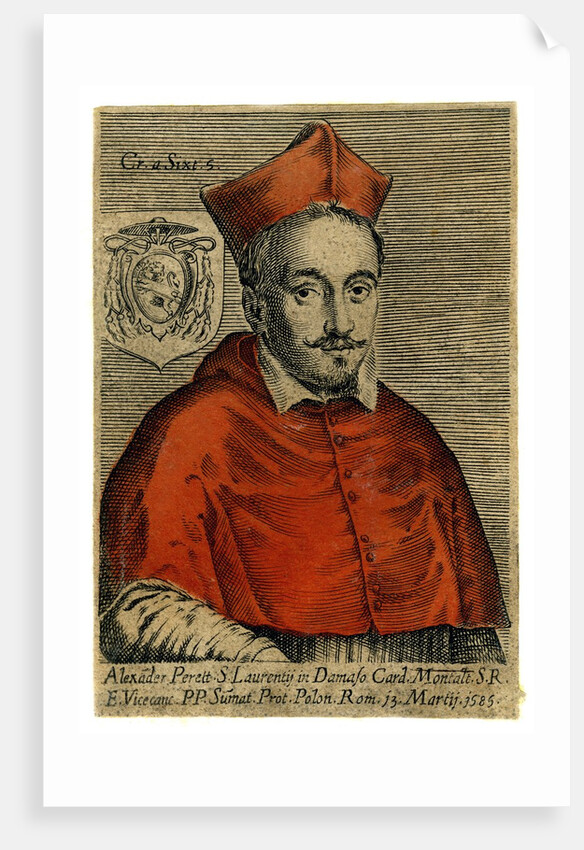 Cardinal Alexander Perett by Anonymous