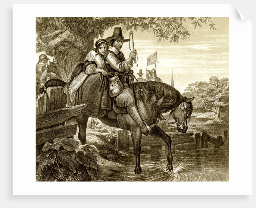 Charles II in disguise aided in his escape by Jane Lane by Anonymous