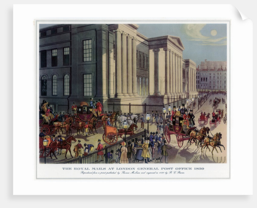 The Royal Mails at London General Post Office by Anonymous