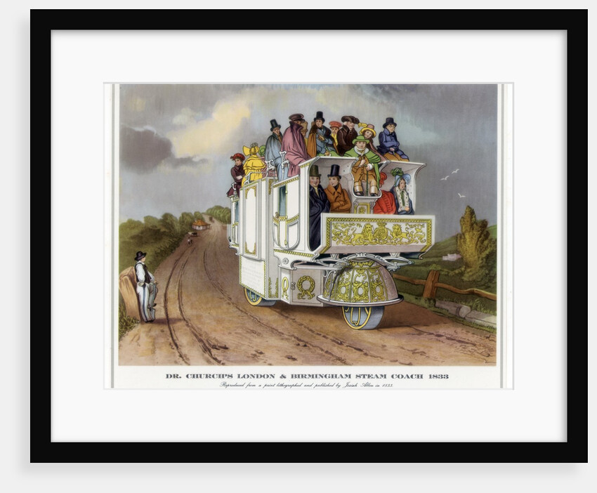Dr Church's London and Birmingham Steam Coach by Anonymous