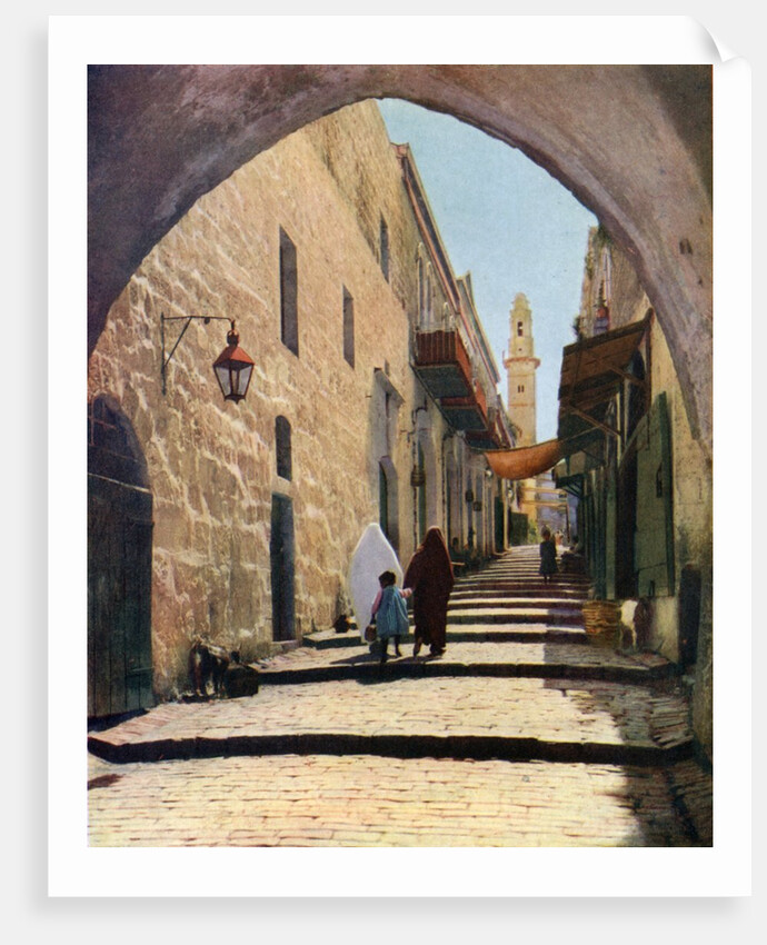 A street in Jerusalem by Anonymous