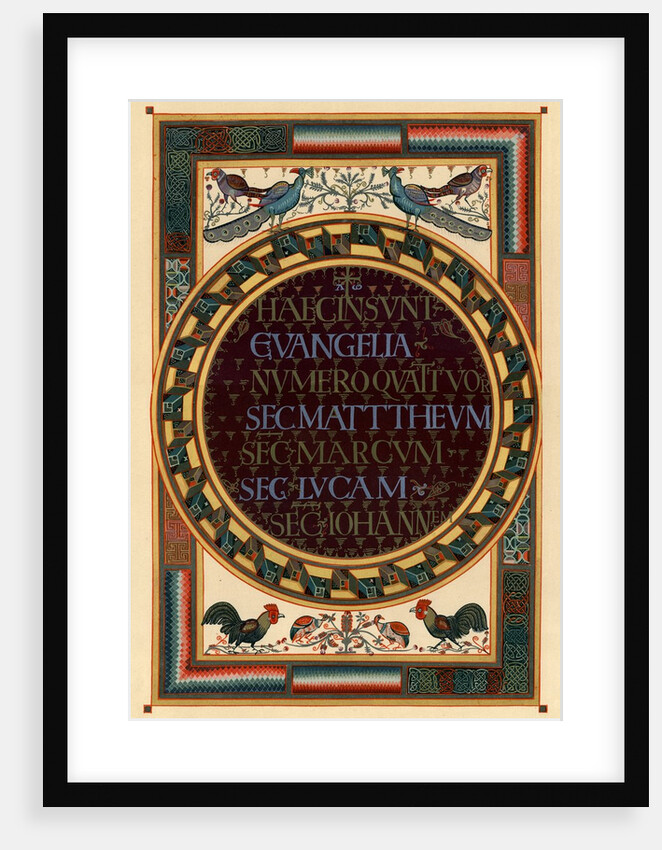 Names of the four Evangelists by Anonymous