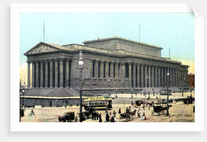 St George's Hall in Liverpool by Anonymous