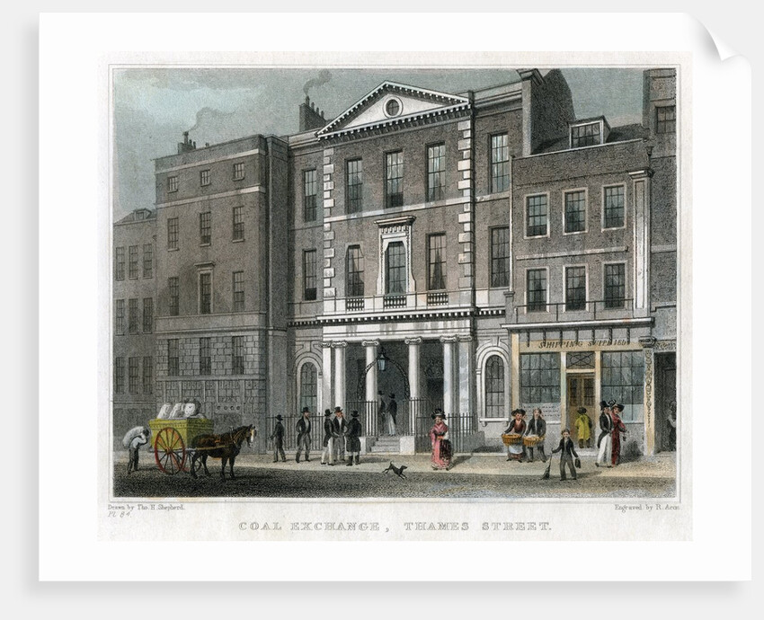 Coal Exchange in London by Anonymous