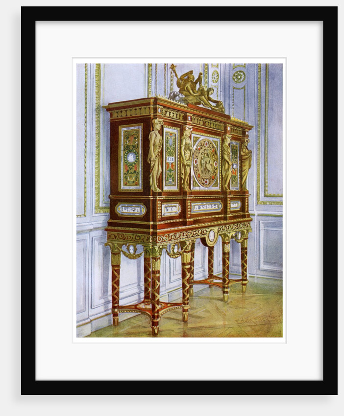 Jewel cabinet of Marie Antoinette by Anonymous