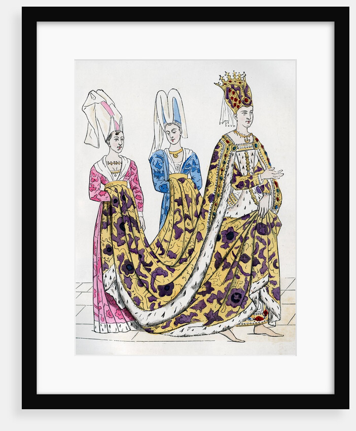 Isabeau of Bavaria, Queen Consort of Charles VI of France by Anonymous