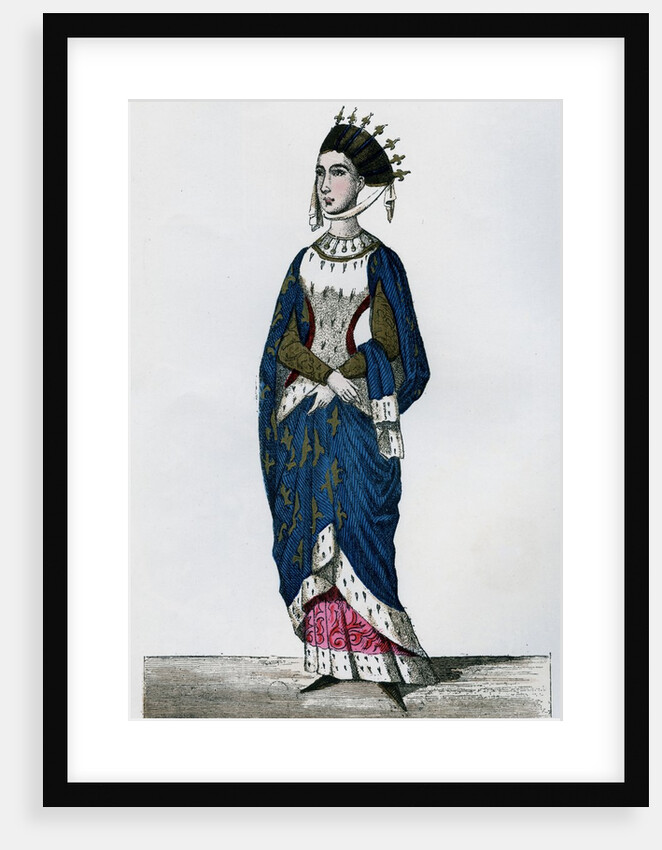 Margaret of Provence, queen consort of Louis IX of France by Anonymous